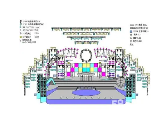 南充燈光舞美搭建大菠萝福建官网海纳百川製作施工安裝